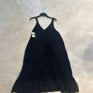 DONNA KARAN SLEEPWEAR BLACK NIGHTGOWN